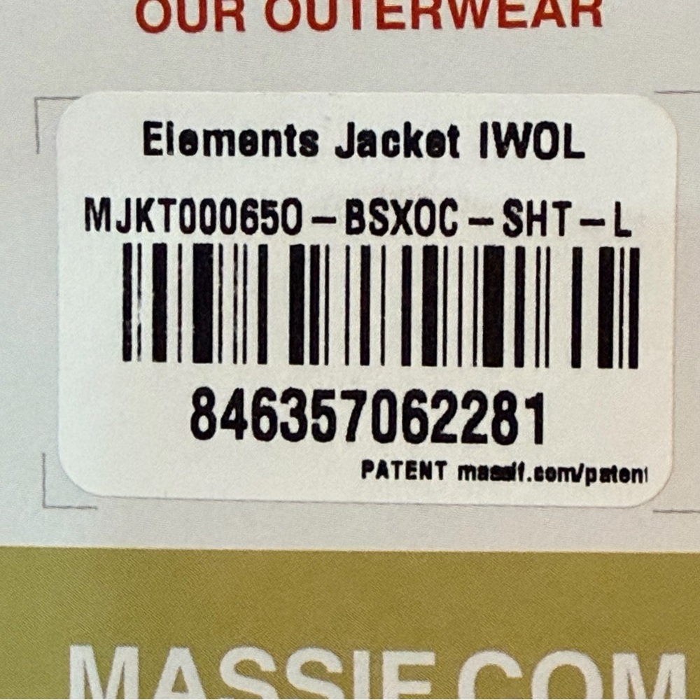 ELEMENTS™ JACKET – IWOL WITH BATTLESHIELD X® FABRIC (FR) sIze large short - Picture 7 of 10
